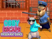 ゲームObby Escape：刑務所のネズミダンスオンライン