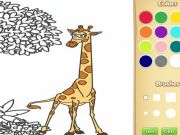 ゲーム子供のためのジャングル動物塗り絵オンライン
