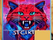 ゲーム猫ジグソーパズルフレンジーオンライン