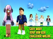 ゲーム簡単なOBBYジャンプとランオンラインオンライン