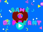 ゲーム同じ＆異なるドーナツオンライン