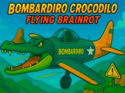 ゲームBombardiro Crocodilo Flying Brainrotオンライン