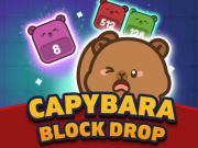 ゲームカピバラブロックドロップオンライン