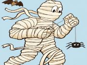 ゲームミイラの塗り絵オンライン