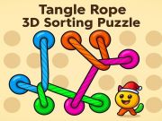 ゲームヘーゼルタングルロープ3D：ソートパズルオンライン