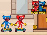 ゲーム赤と青のHugli Wugliオンライン