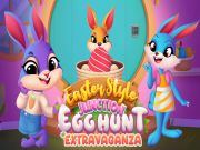 ゲームイースタースタイルのジャンクションエッグハントエクストラバガンザオンライン