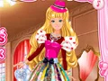 ゲームバービーのバレンタインパッチワークドレスオンライン