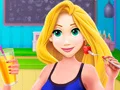 ゲームワークアウト後の料理オンライン