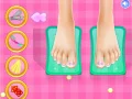 ゲームアイスクイーンのグラマラスなペディキュアオンライン