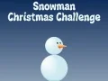 ゲーム雪だるまクリスマスチャレンジオンライン