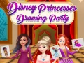 ゲームディズニープリンセスのドローイングパーティーオンライン
