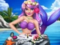 ゲームプリンセスマーメイドメイクスタイルオンライン