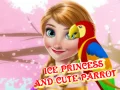 ゲームアイスプリンセスと可愛いオウムオンライン