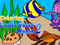 ゲーム塗り絵 水中世界 2オンライン