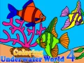 ゲーム水中世界の塗り絵 4オンライン