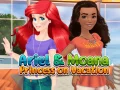 ゲームアリエルとモアナ: バケーションのプリンセスオンライン