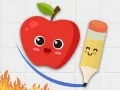 ゲームフルーツエスケープ: 線を描くオンライン