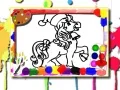 ゲーム馬の塗り絵オンライン