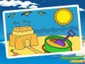 ゲーム夏の塗り絵オンライン