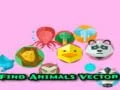 ゲーム動物ベクターを見つけるオンライン