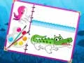 ゲーム海の生き物 塗り絵ブックオンライン