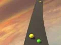 ゲーム空のボールレースオンライン
