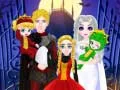 ゲームプリンセスファミリーハロウィンコスチュームオンライン