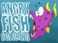 ゲーム怒っている魚の塗り絵オンライン
