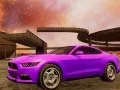 ゲーム月の宇宙アリーナでのクレイジーカー スタントオンライン
