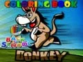 ゲーム学校へ戻る: 塗り絵「ロバ」オンライン