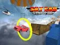 ゲーム空の車スタント3Dオンライン