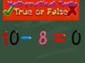 ゲーム数学の課題 正しいか間違いかオンライン