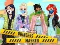 ゲームマスクをつけたプリンセスオンライン