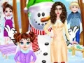 ゲーム赤ちゃんテイラーの冬のスキンケアオンライン