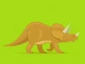 ゲームかわいい恐竜の塗り絵オンライン