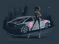 ゲーム古い車と新しい車の塗り絵オンライン