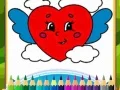 ゲーム恋愛の提案の塗り絵オンライン
