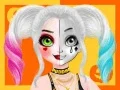 ゲームプリンセスハロウィンメイク半顔チュートリアルオンライン