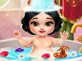 ゲーム白雪姫の赤ちゃんバスオンライン