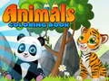 ゲーム動物の塗り絵オンライン