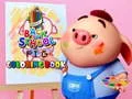 ゲーム学校に戻ろう: ブタのぬりえブックオンライン