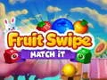 ゲームフルーツスワイプ：マッチするオンライン