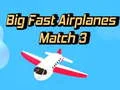ゲーム大きくて速い飛行機マッチ3オンライン