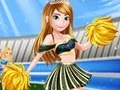 ゲームチアリーダーの女の子アンナオンライン