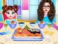 ゲーム赤ちゃんテイラーの寿司料理オンライン