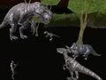ゲーム真夜中のマルチプレイヤー恐竜ハントオンライン