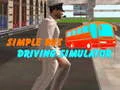 ゲームシンプルなバス運転シミュレーターオンライン