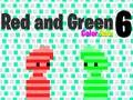 ゲーム赤と緑の6色の雨オンライン
