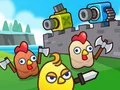 ゲーム合体カannon: チキン防御オンライン